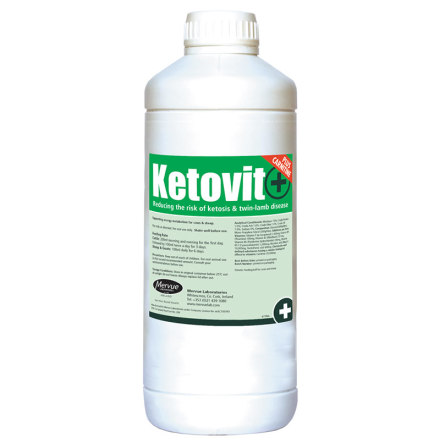 Ketovit+ 1 liter Energitillskott för Får, Getter &amp; Kor